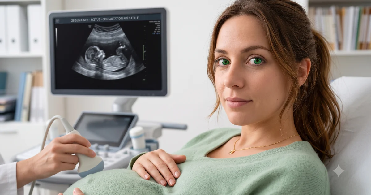 Augenärztliche Voruntersuchung einer Patientin vor FLAAK-Keratopigmentierung